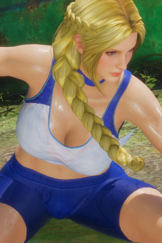 エレナ 汗だく！トレーニングウェア X